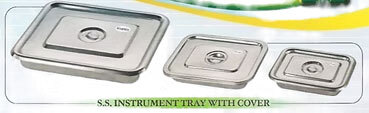 S.S Instrument Tray with Cover