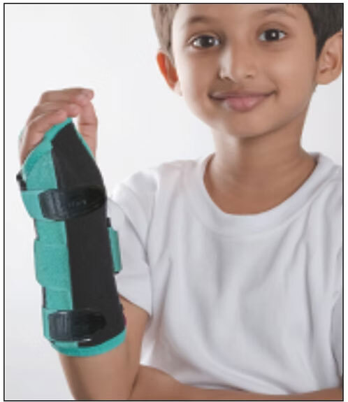 E-03 कलाई और पूर्व-भुजा स्प्लिंट