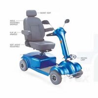 Hospital Power Wheelchair - Backrest Height: 18 Inches