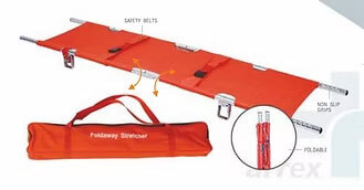STR 30 Aluminium Alloy Foldaway Stretcher