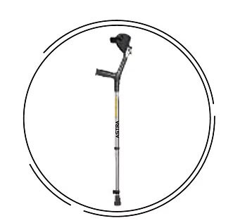 0904AA Astra Max Elbow Crutch