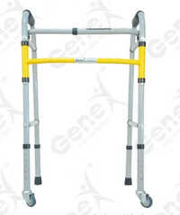 Ms Economy Folding Walker With Wheel