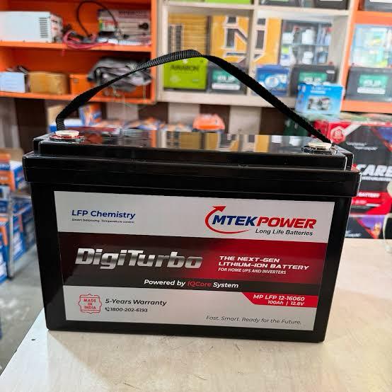 MTEK DIGITURBO 16060 100AH LITHIUM BATTERY