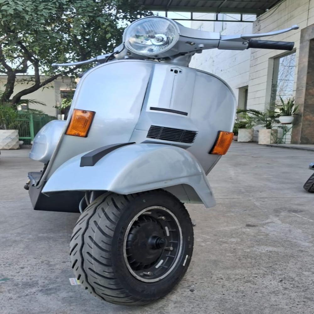 Electric Scooter - Color: Red And Silver