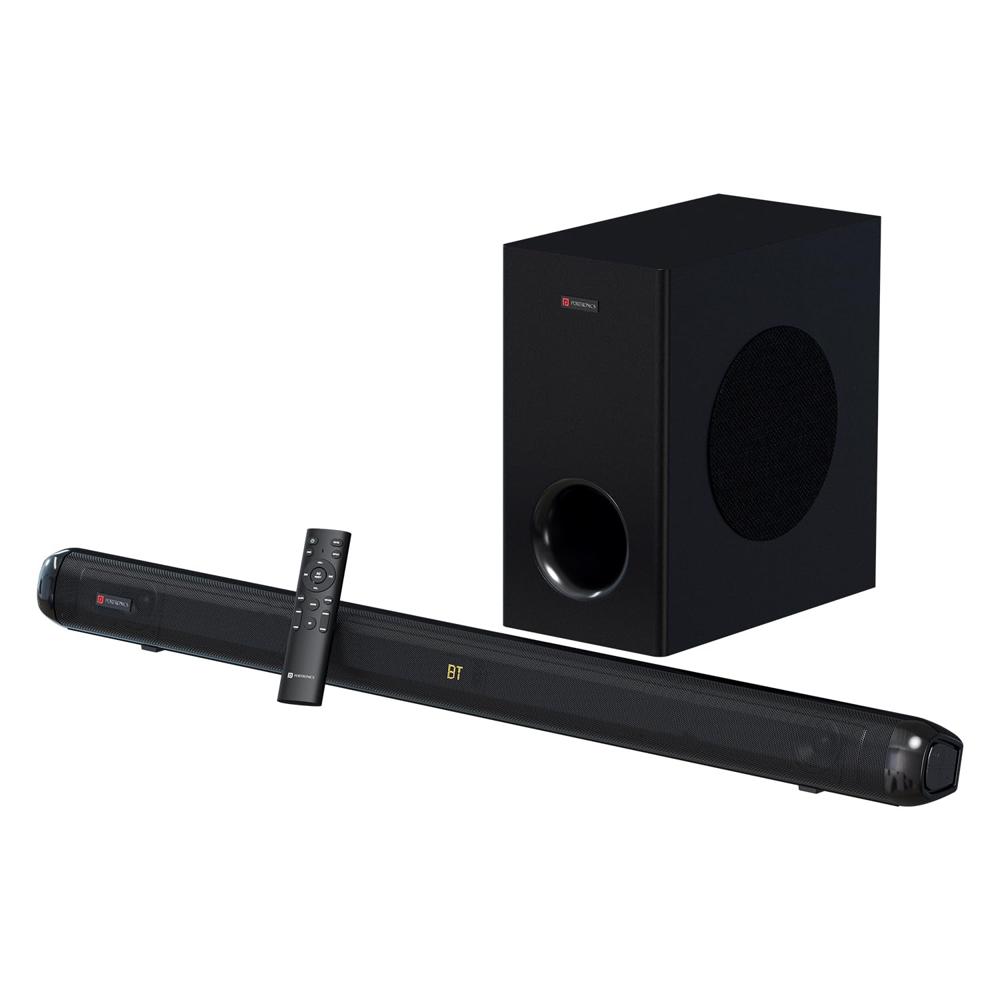 Portronics Pure Sound 108 160W Bluetooth Soundbar with Deep Bass, 6.5 Inch Subwoofer, 2.1 Channel Home Theatre, 3 EQ