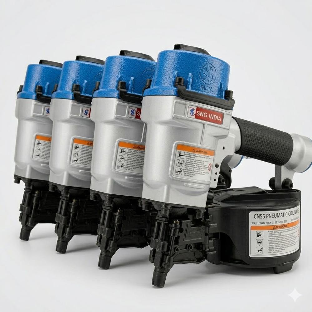 BCN55 (Coil Nailer Gun, Pneumatic Nail Gun, for Roofing and Framing)