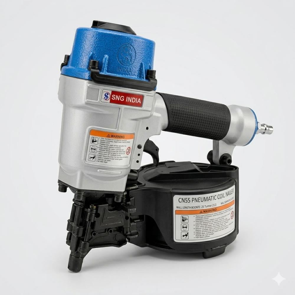 BCN55 (Coil Nailer Gun, Pneumatic Nail Gun, for Roofing and Framing)