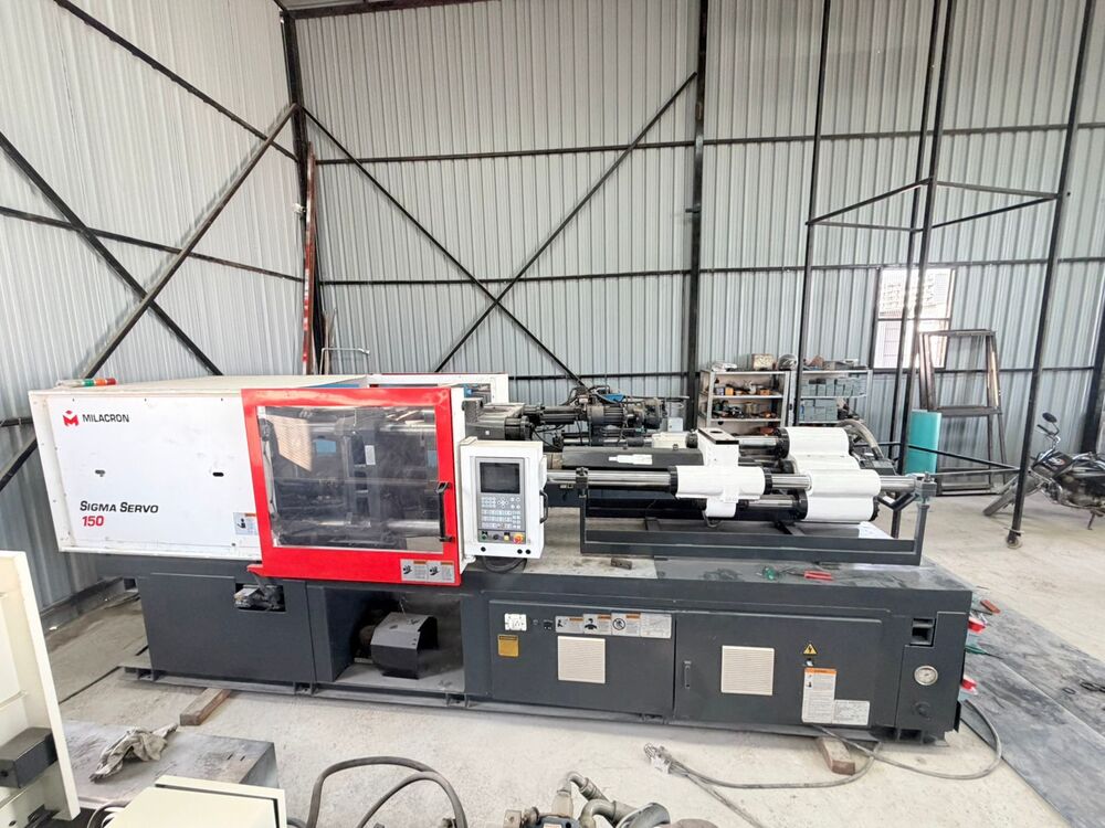 Second Hand Injection Moulding Machine 150 Ton Price 10 Lakh - Clamping Force: 1500 Kn