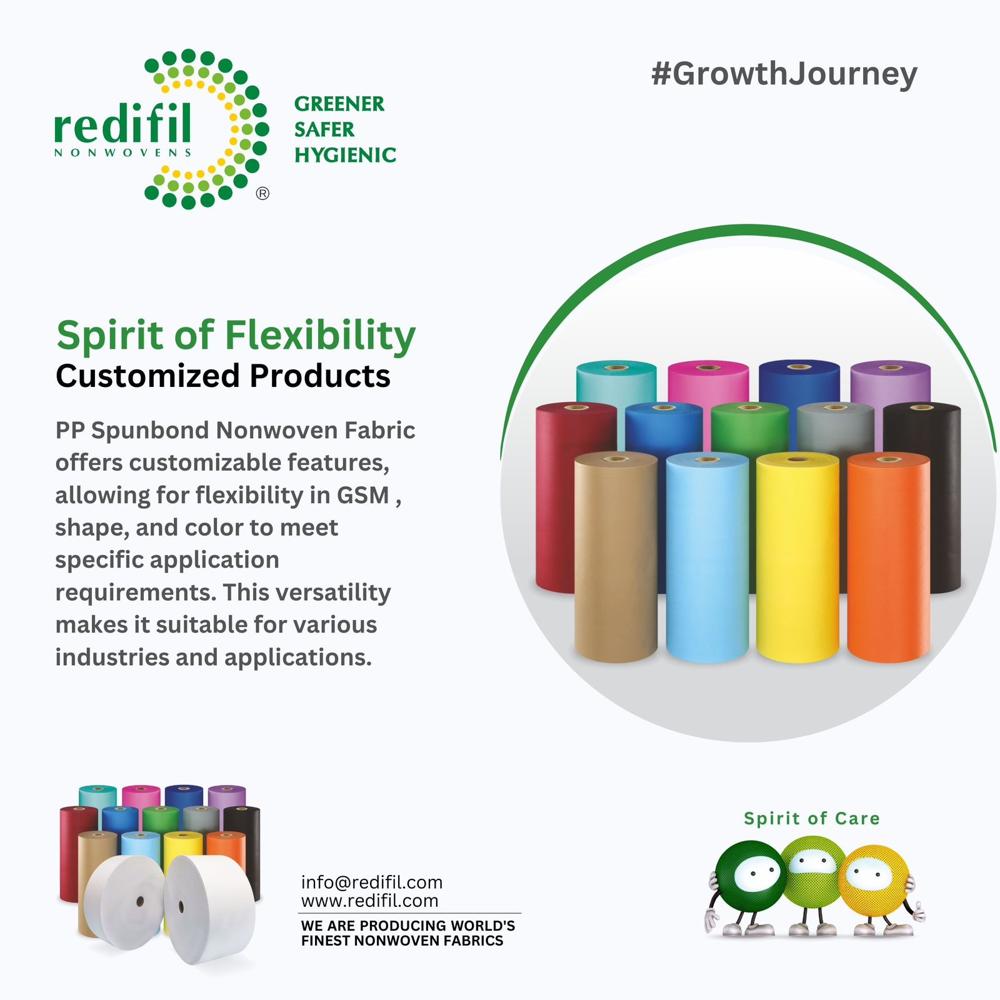 Coloured  Non woven Fabric