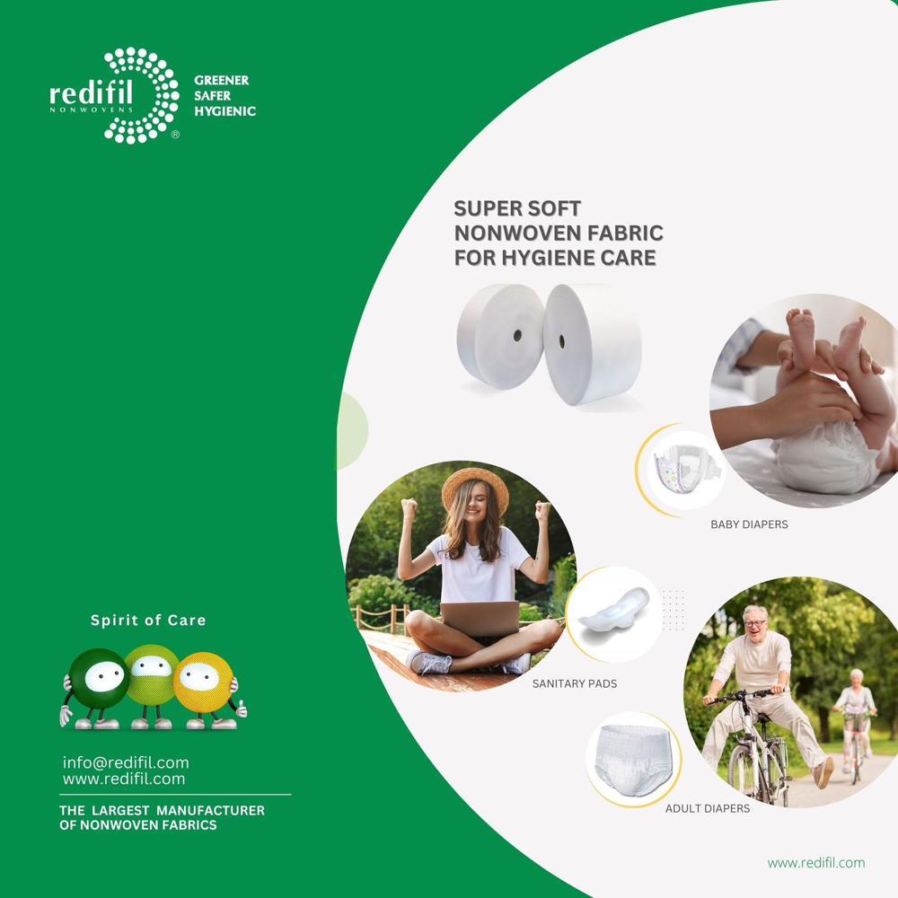 Hydrophilic and Hydrophobic Non woven Fabric