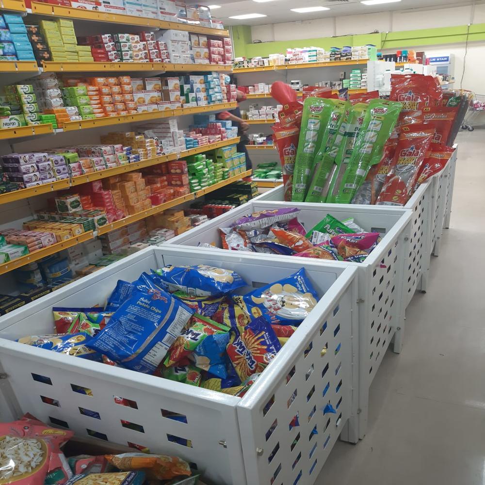 Supermarket Dump Bin 