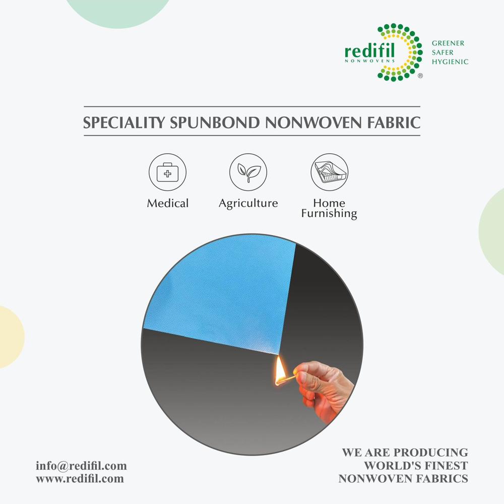 Fire Retardant Nonwoven Fabric