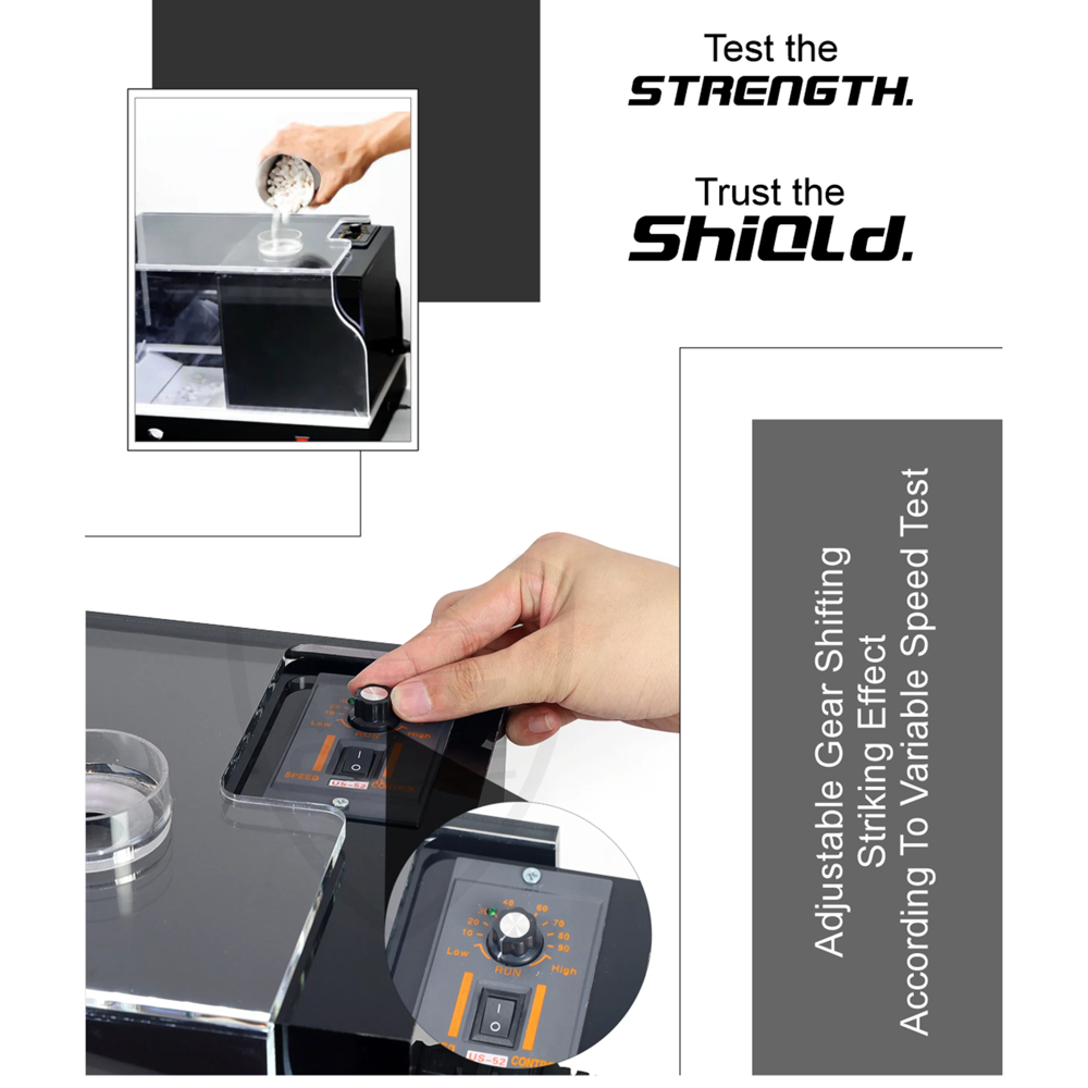 AUTOZCRAVE PPF Impact Tester - Paint Protection Film Impact Demo Machine (220V)