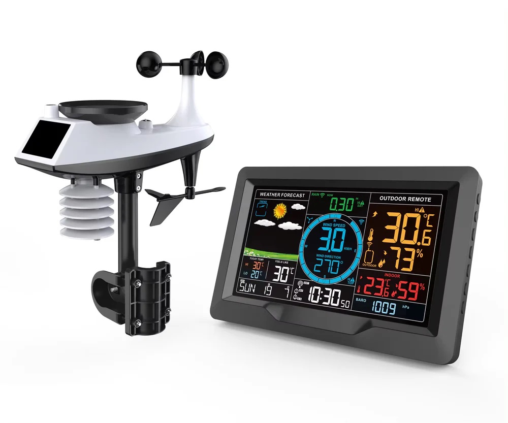 True Sense Digital Wireless Weather Station In/outdoor Home Thermometer Hygrometer, Pt3390a