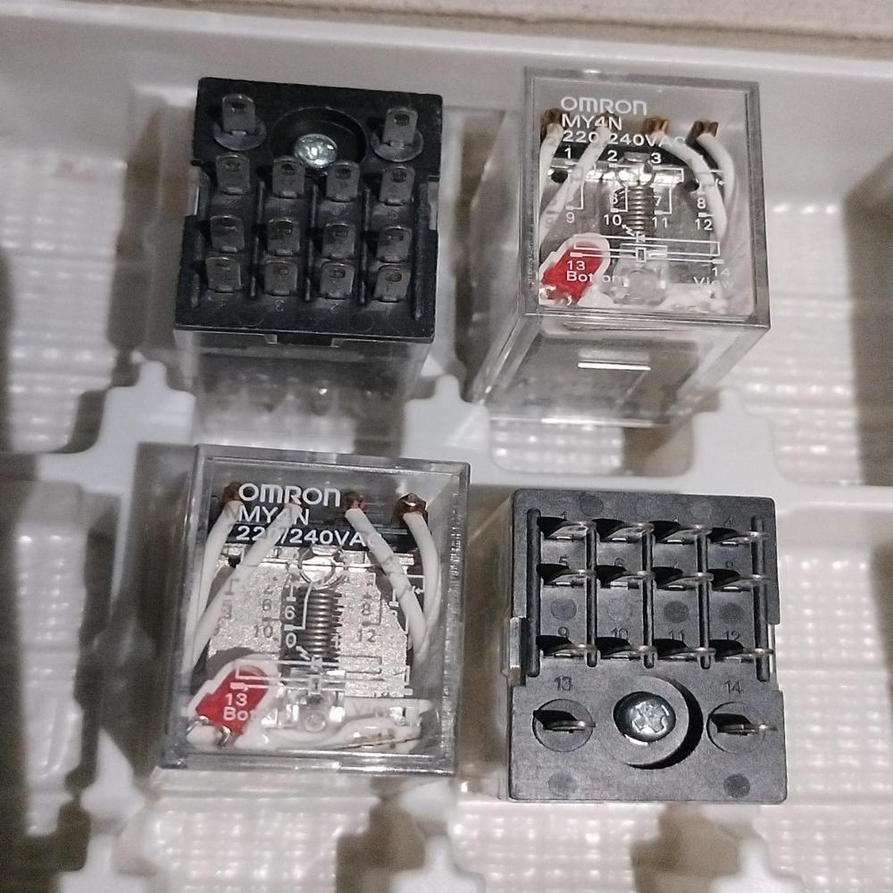 OMRON RELAY, MY4N-GS 100/110VDC