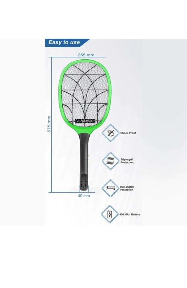 Oreva Ormr-047 Mosquito Racket. - Duration: 4 Hours