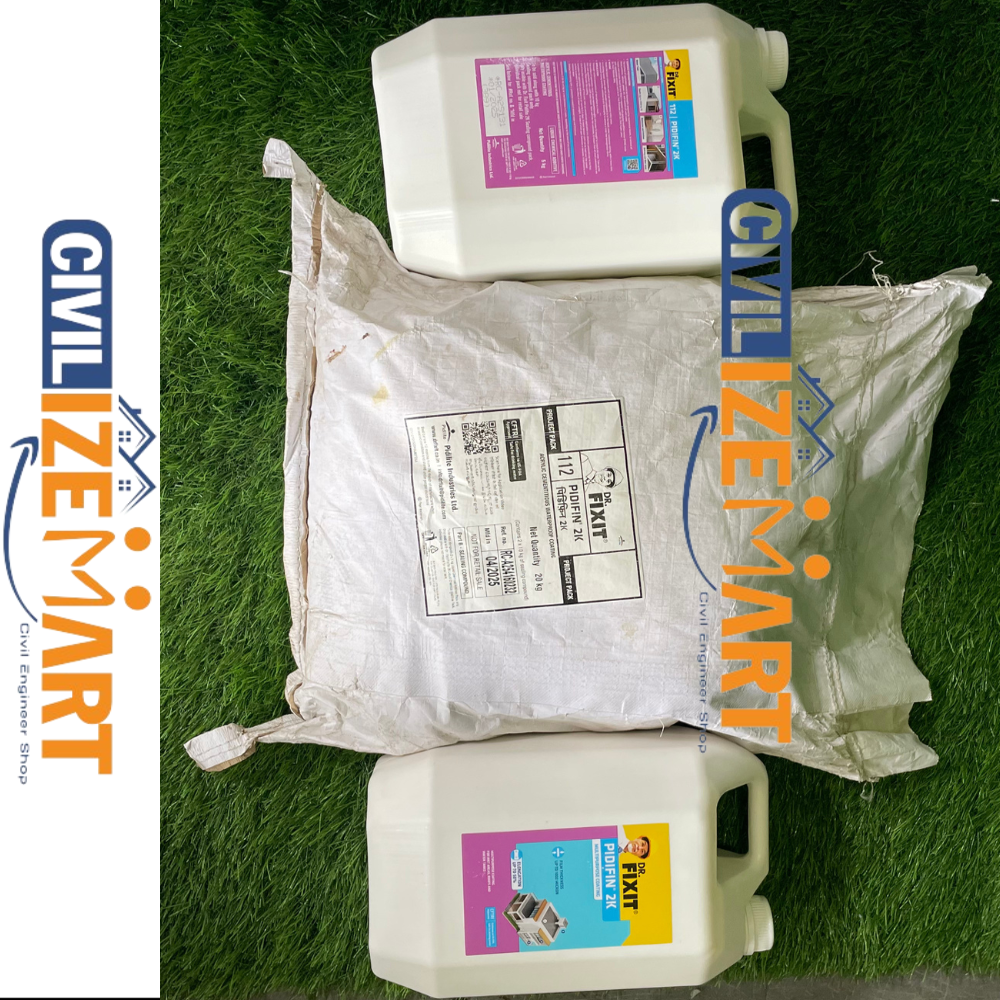 Dr Fixit Pidifin 2K Waterproofing Coating(30kg)