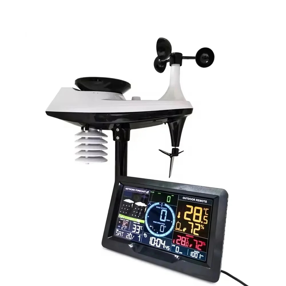 True Sense PTW6 Weather Station Home Clock Indoor Outdoor Automatic Wifi Wireless, PTW6