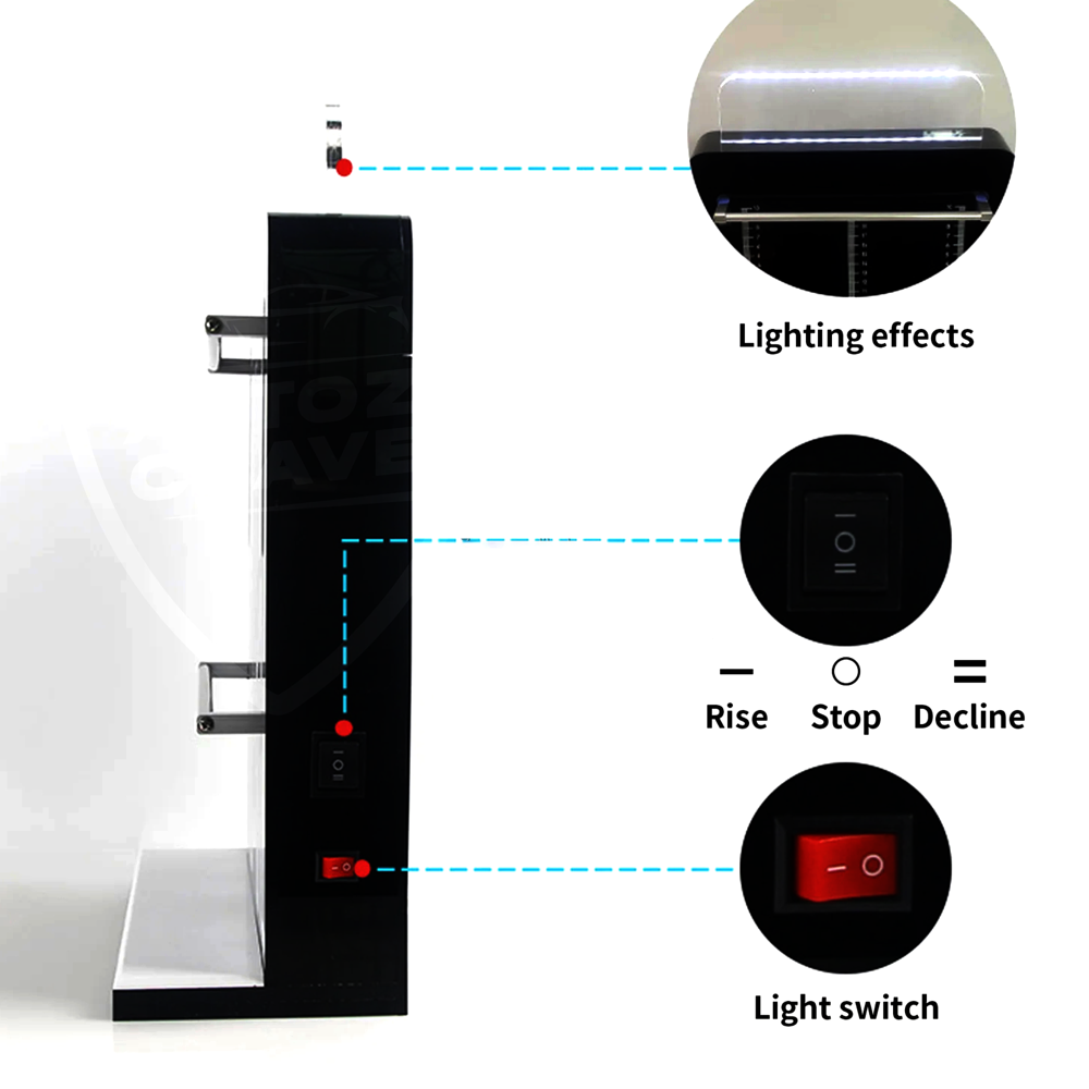 AUTOZCRAVE Film Tensile Tester Display Showcase - PPF Strength & Elasticity Demonstration Machine