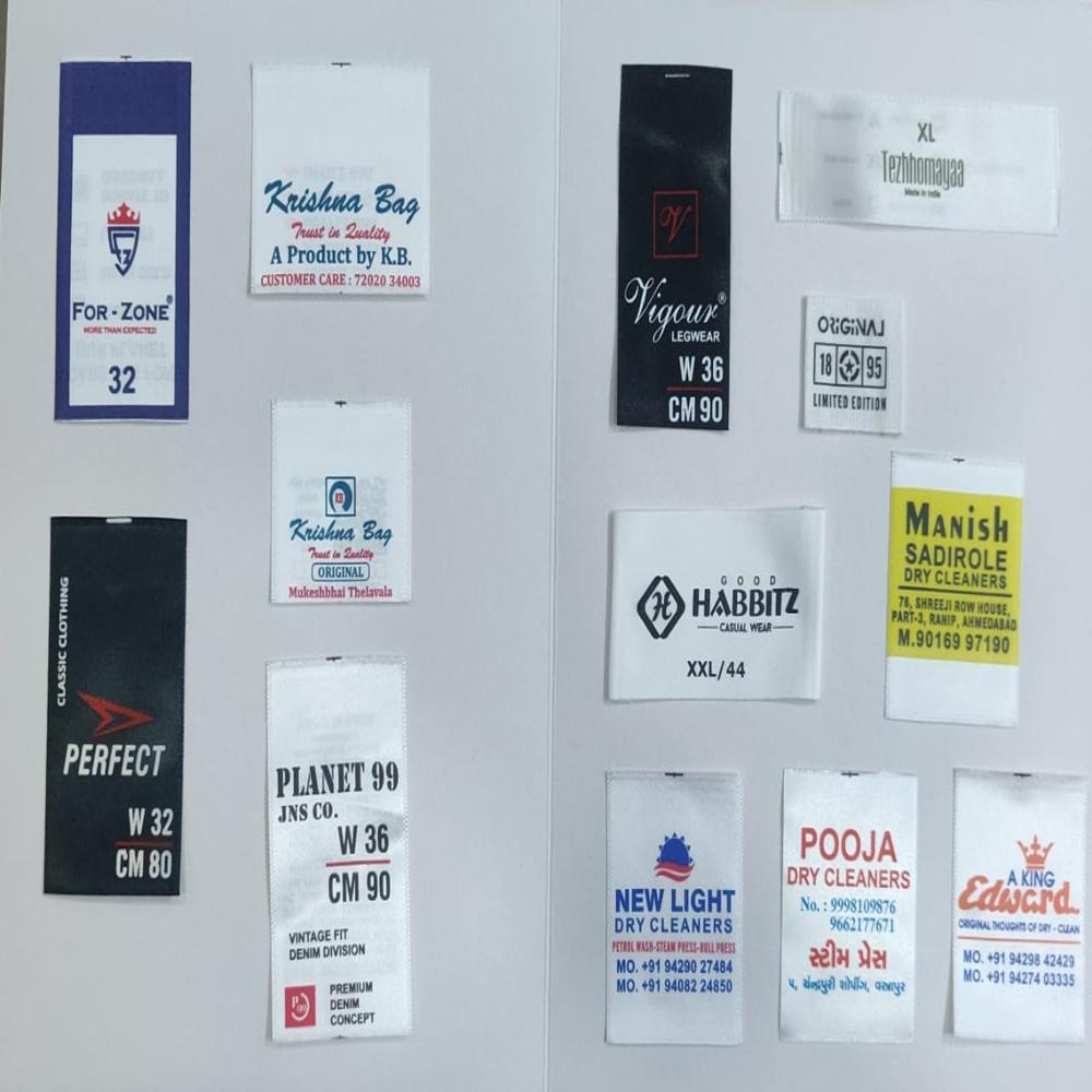 SATIN PRINT LABELS