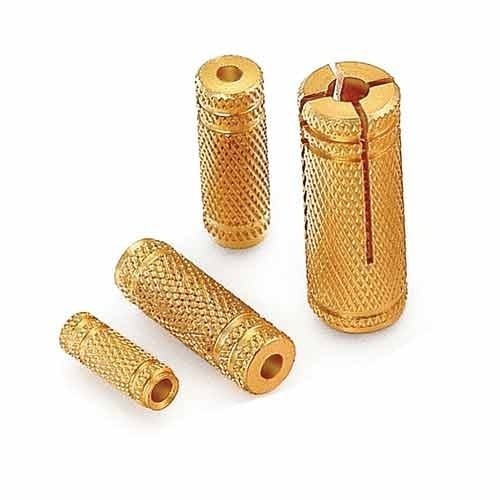 Brass Slotted Anchors - Size: Multi