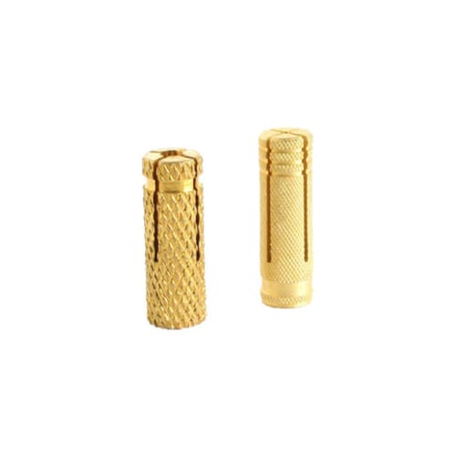 Brass Slotted Anchors - Size: Multi