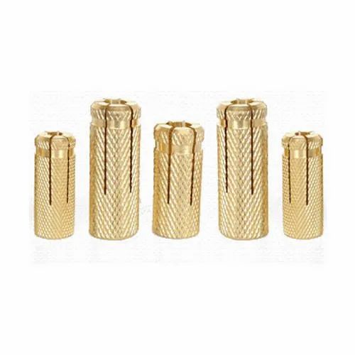 Brass Slotted Anchors - Size: Multi