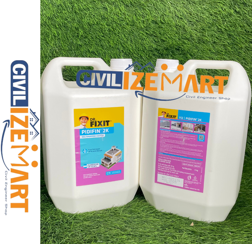 Dr Fixit Pidifin 2K  Waterproofing Coating (90 kg)