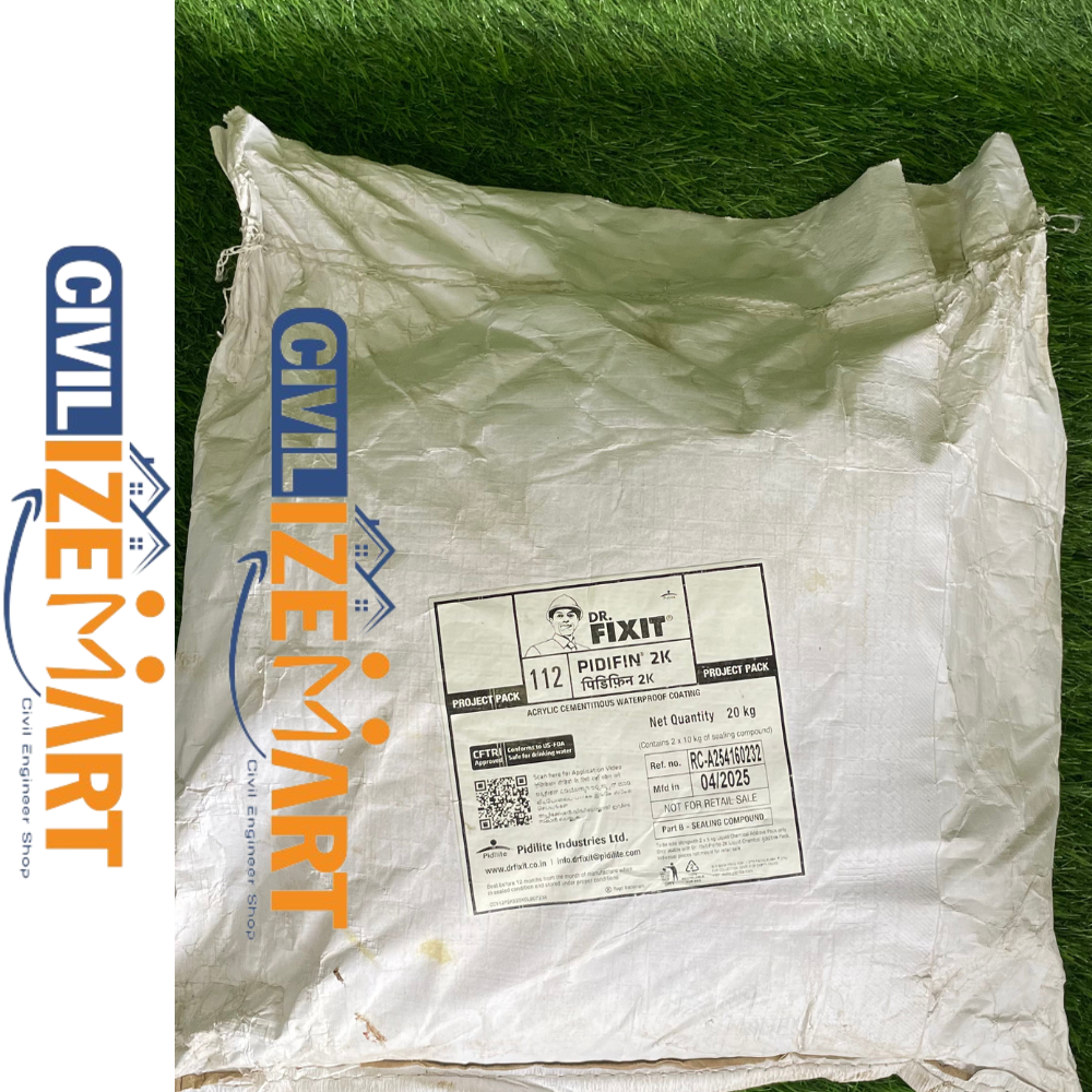 Dr Fixit Pidifin 2K  Waterproofing Coating (90 kg)