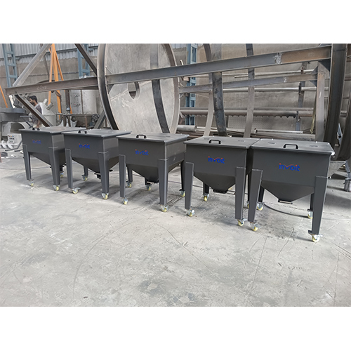 PLASTIC MATERIAL STORAGE BIN