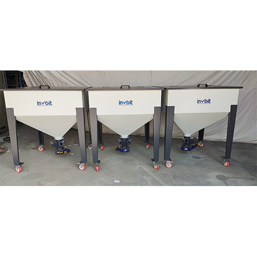 PLASTIC MATERIAL STORAGE BIN