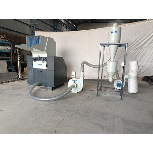 Plastic Scrap Grinder With Blower And Dust Saparater