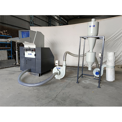 Plastic Scrap Grinder With Blower And Dust Saparater