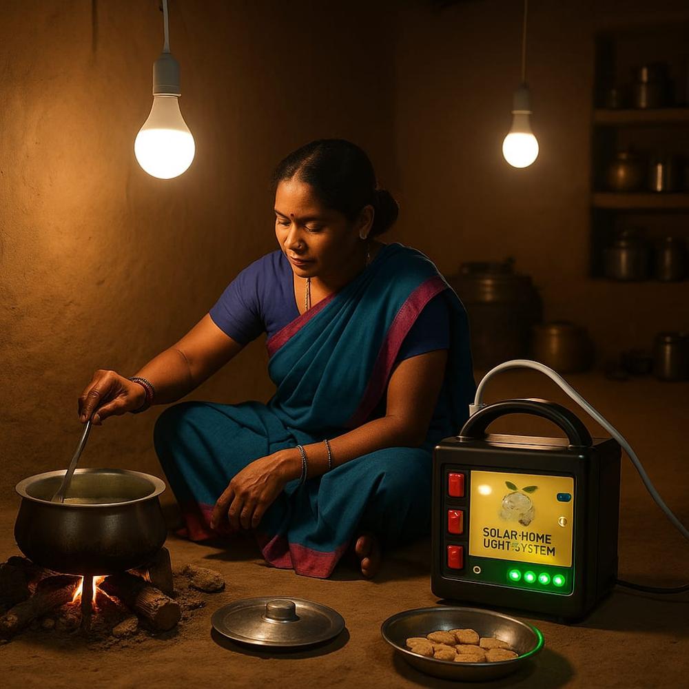 Small Solar Home Lighting System