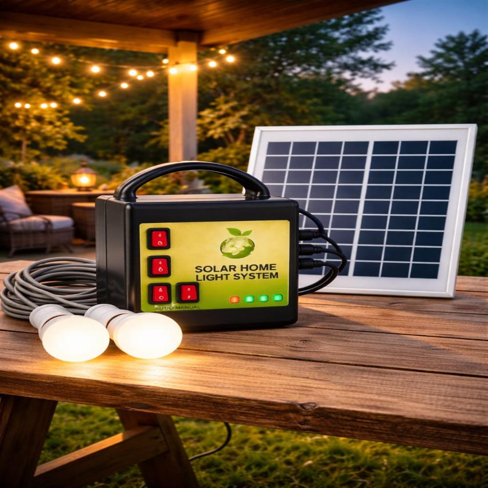 Small Solar Home Lighting System