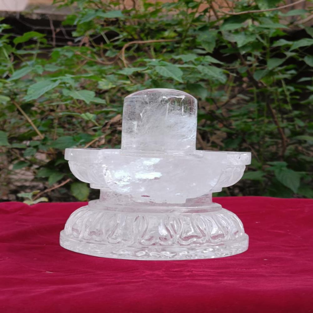Crystal Shivling - Color: Semi Transparent