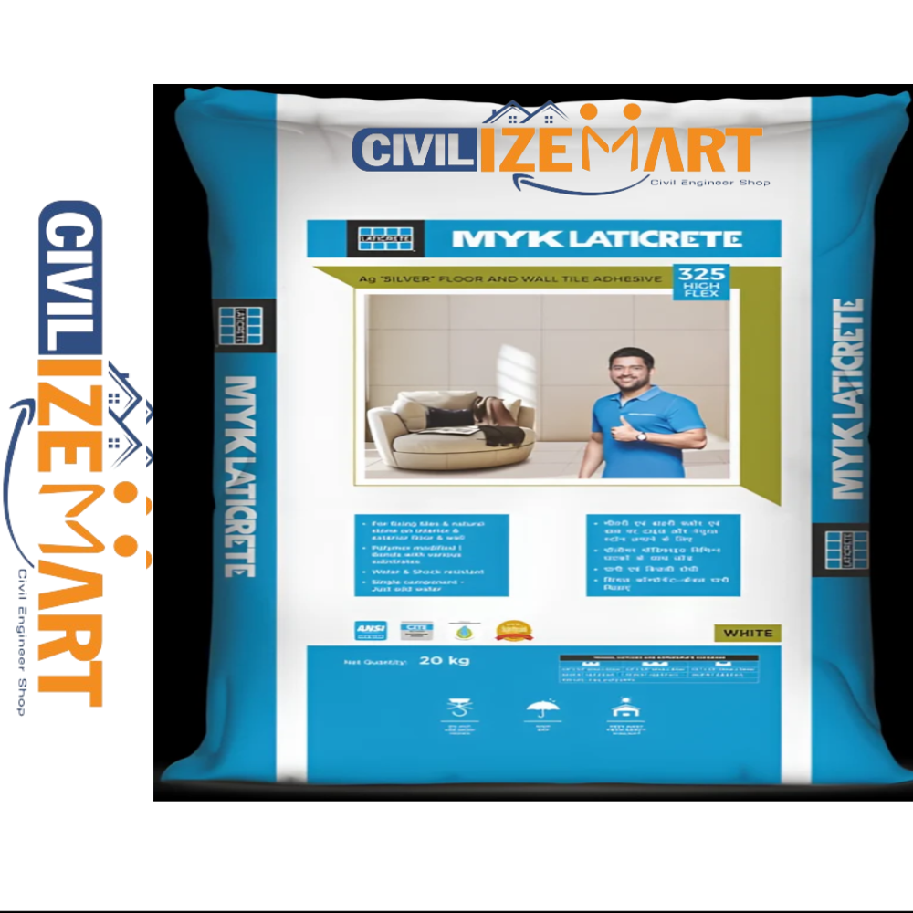 Myk Laticrete325 Waterproofing Coating - Application: Fixing Ceramic Tiles