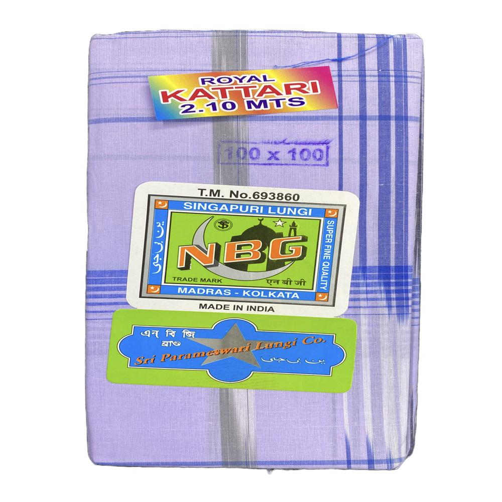 NGB 120*120 Sada Check Cotton Lungi