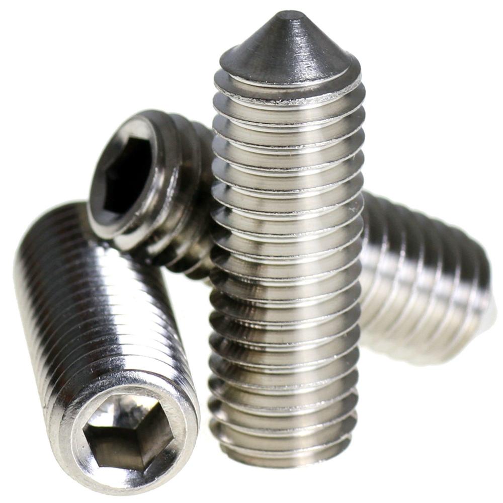 SS CONE POINT GRUB SCREW