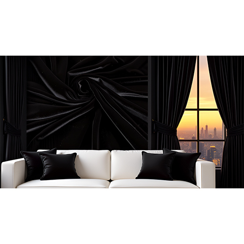 Black Valvet Fabric