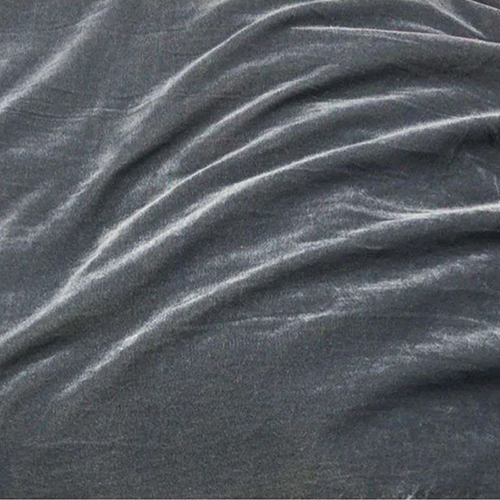 Grey Valvet Fabric