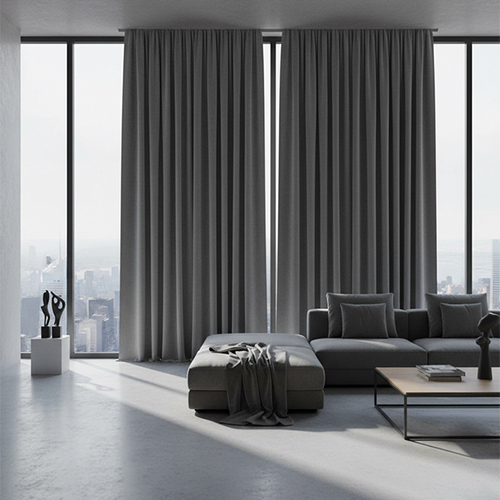 Grey Valvet Fabric