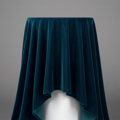Rama Green Valvet Fabric