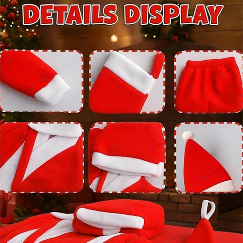 Santa Red Valvet Fabric
