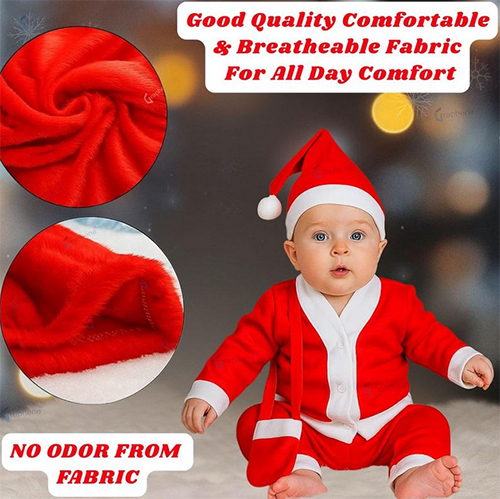 Santa Red Valvet Fabric