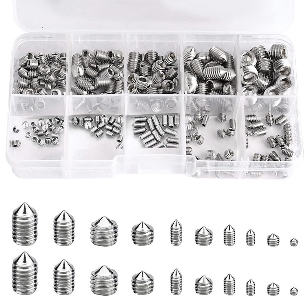 Ss Cone Point Grub Screw