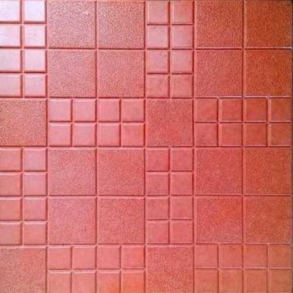 Chequred Ludoo Tiles - Color: Red