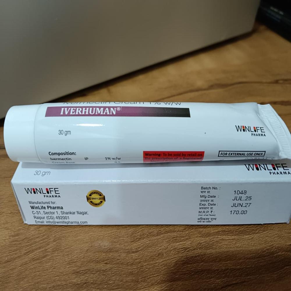Iverhuman Cream 1%
