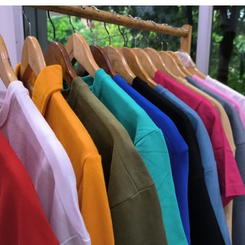French Terry Oversized T Shirts