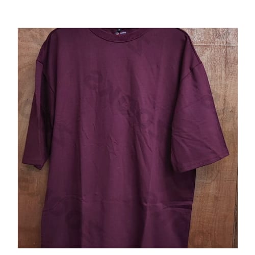French Terry Oversized T Shirts